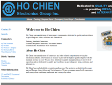 Tablet Screenshot of hochien.com